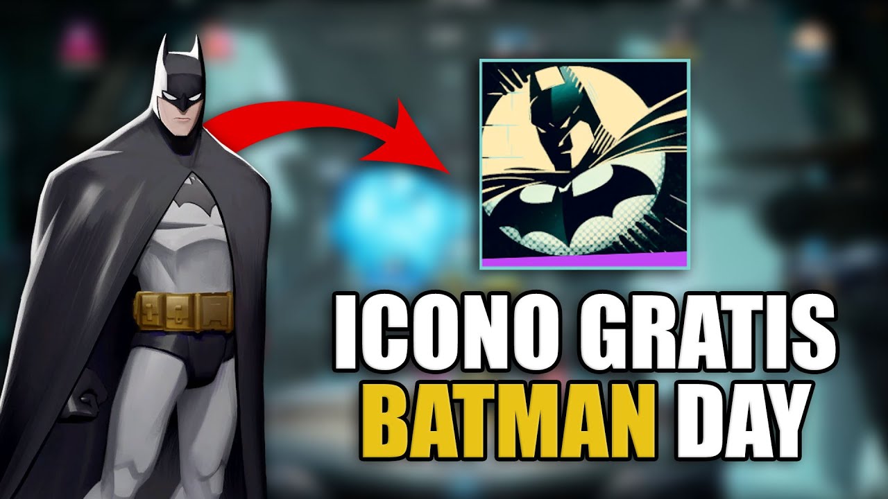 Consigue GRATIS este ICONO ASÍ | Multiversus x Batman Day - YouTube