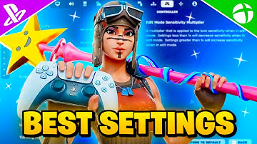 NEW Best Controller SETTINGS + Sensitivity in Fortnite Chapter 7