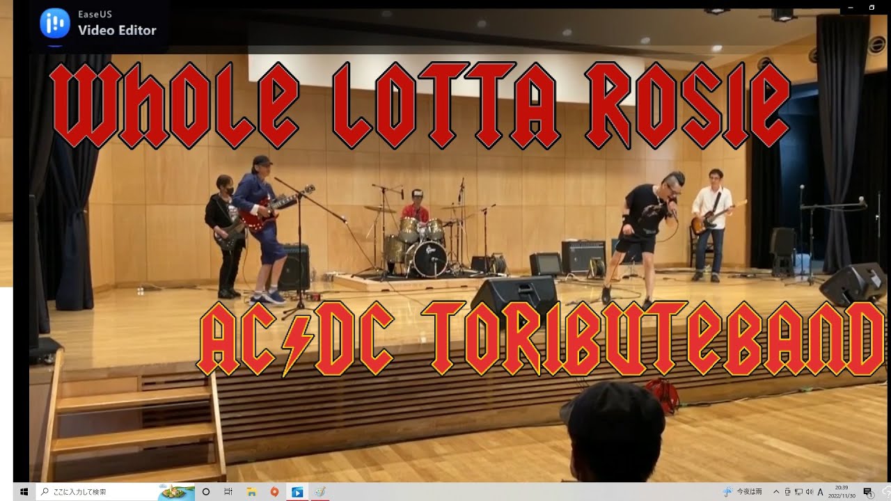 AC/DC - whole lotta rosie (cover by A/CDC 2022.10.2 in koga) - YouTube