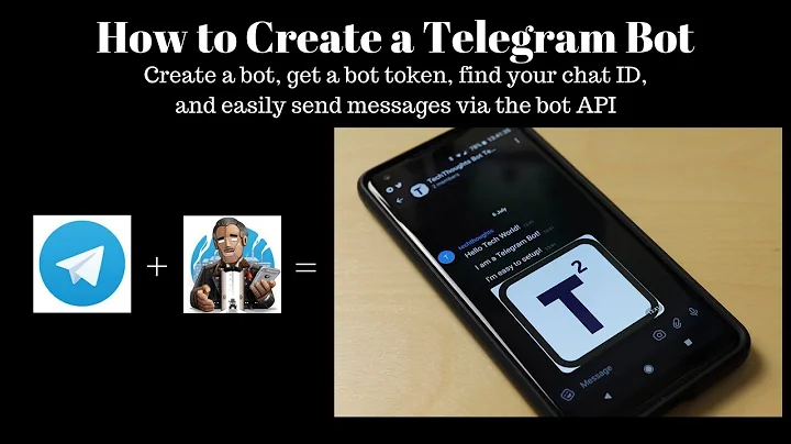 How to Create a Telegram Bot and Send Message via bot API