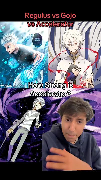 How STRONG is Accelerator compared to... #rezero #jjk #toaru #certainmagicalindex #anime #isekai