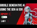 Getting Started with Google Generative AI Using the Gen AI SDK | GSP1209 | 100%working @Google