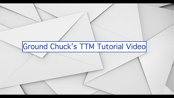 TTM Tutorial Video