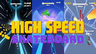 Turbo Stars - Rival Racing || high-speed skateboard racing game screenshot 2