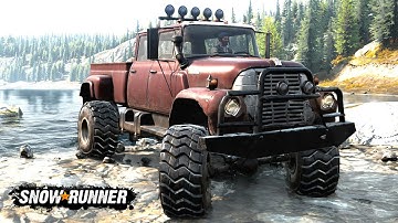 SnowRunner Mod - We Are Exploring Smithville Dam In The BajaStar 1700!  Part 11