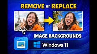 How to Remove or Replace Image Backgrounds in Photos App on Windows 11 | GearUpWindows screenshot 4