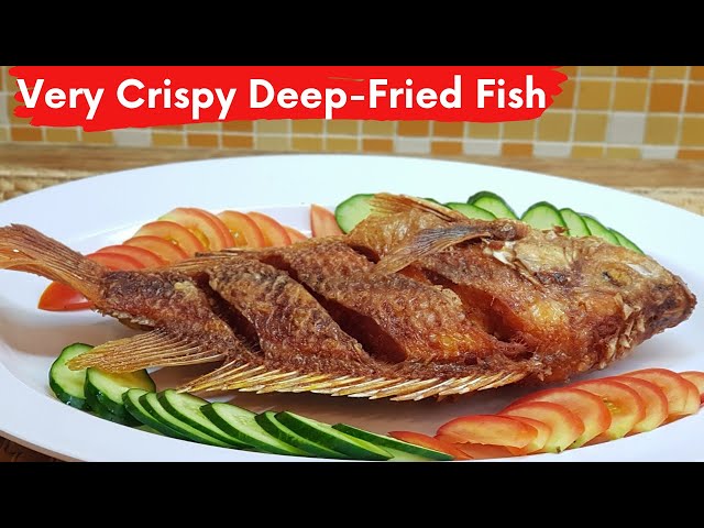 Super Crispy Deep-Fried Fish | A Simple Way To Cook Deep-Fry Fish - Youtube