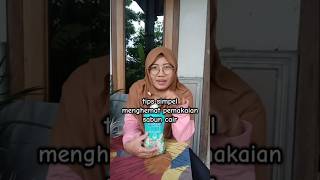 tips simpel menghemat pemakaian detergen cair #tipsandtrick #tipspraktis #idekreatifterbaru #diy