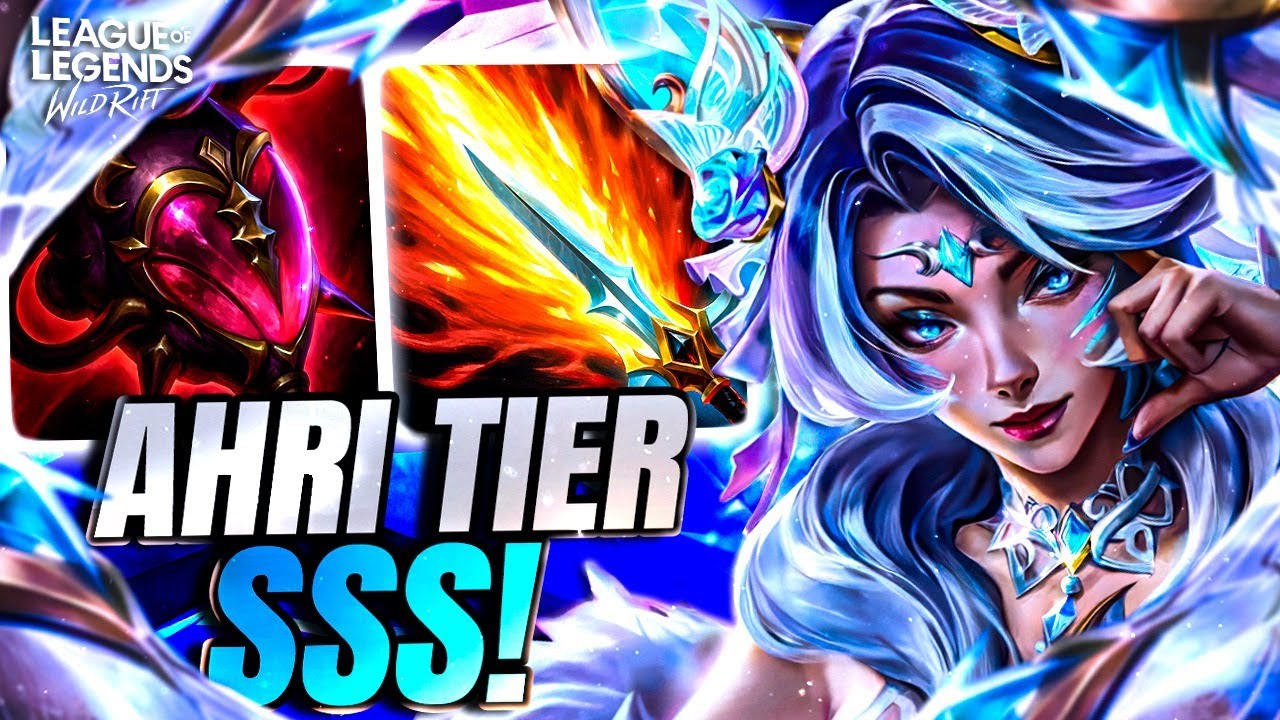 AHRI É PERFEITA PRA DAR ROAMING E FAZER A DIFERENÇA NA PARTIDA! | LoL Wild Rift
