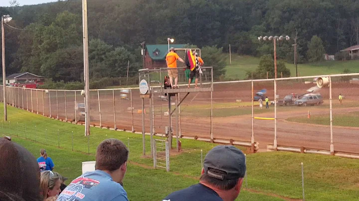 Ohio Valley Sprint Car Heat 2 Nathan Skaggs Wins