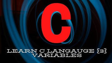 دورة تعلم لغة C | أنواع المتغيرات  variables والمساحات التي تشغلها