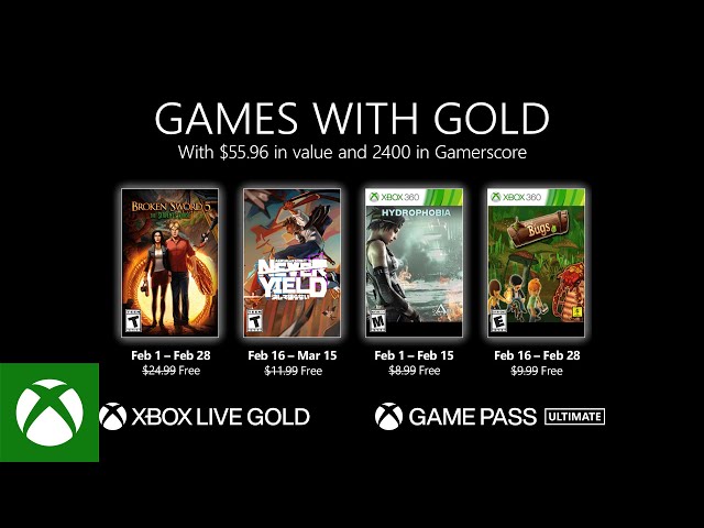 Xbox Games With Gold Is Officially Ditching Xbox 360 Games