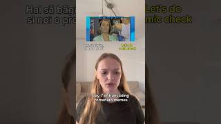 The iconic Andreea Esca 🙌🏻 #romania #translation  #memes #funny #bloopers