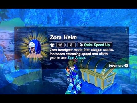 Zora Helmet Breath Of The Wild