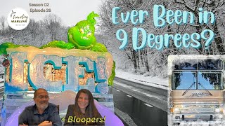 9 Degrees in Texas with Ice in 2023! (Grinchy bloopers, too) S2E26 by Traveling Marlins 96 views 5 months ago 9 minutes, 48 seconds