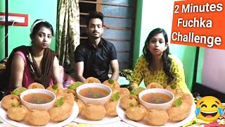 2 Minutes Fuchka Challenge Video Fuchka Eating Challenge Myself Moumi