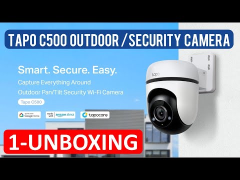 1 Tp-Link Tapo C500 Outdoor Budget Wi-Fi Camera, Home Security Wi-Fi  Camera