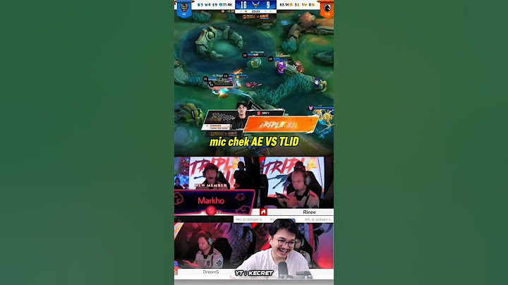 Nino brisik banget🤣 reaksi mas Ade mic chek AE VS TLID