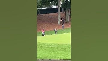 Scottie Scheffler’s 2nd shot @ hole 18 ⛳️ PGA Tour Championship 2025