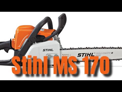 Stihl MS 170 chainsaw review