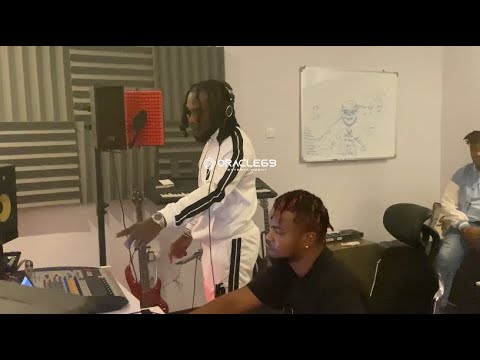 REXXIE AND BURNA BOY RECORDING