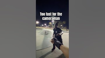 I’m so fast he couldn’t keep up #rollerblading