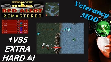 /Command & Conquer Red Alert Remastered/ (Skirmish) 1VS5 EXTRA HARD AI  I Fjord I
