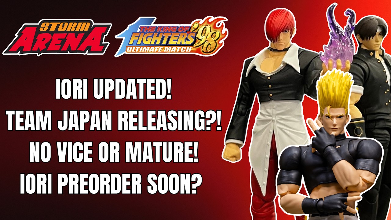 NEW STORM ARENA KING OF FIGHTERS 98' IORI YAGAMI FULLY REVEALED