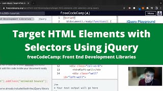 Target HTML Elements with Selectors Using jQuery (jQuery) freeCodeCamp Tutorial