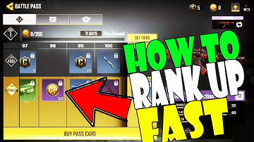 Call Of Duty Mobile "How to level up Your Battle Pass Fast""Best way to level up Battle Pass CODM"