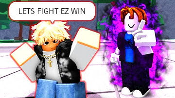 He Thought I Was a NOOB, So I Made Him RAGE QUIT.. 💀 | The Strongest Battlegrounds