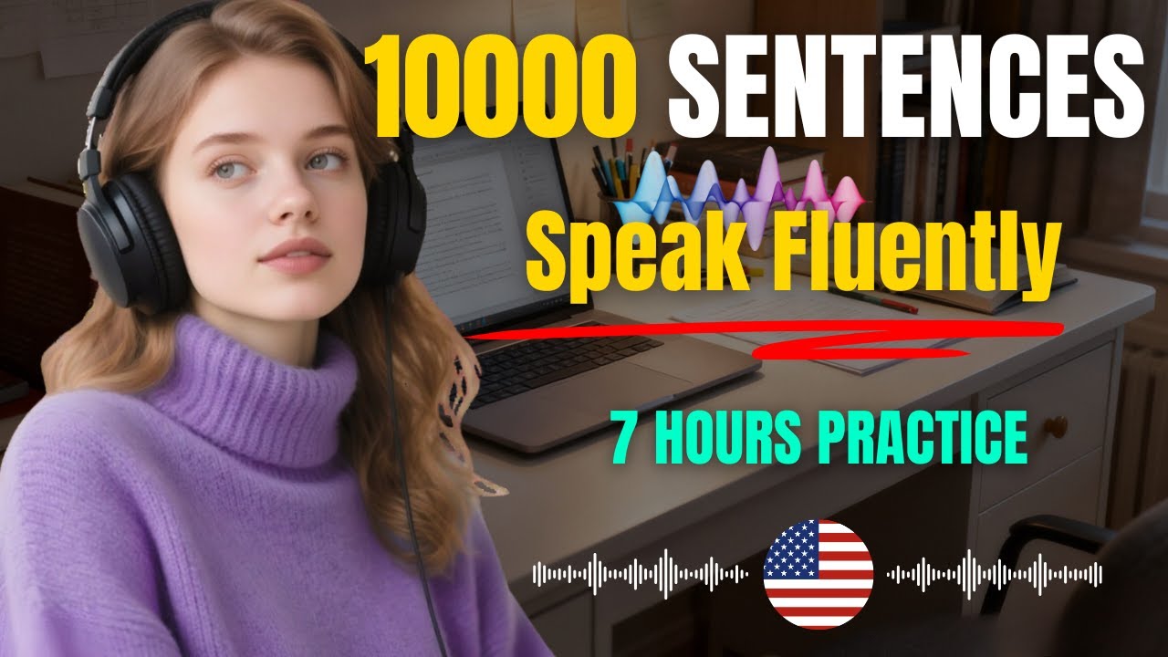10000 Powerful English Sentences for Rapid Fluency | 7-Hour Full Speaking Practice | English Podcast