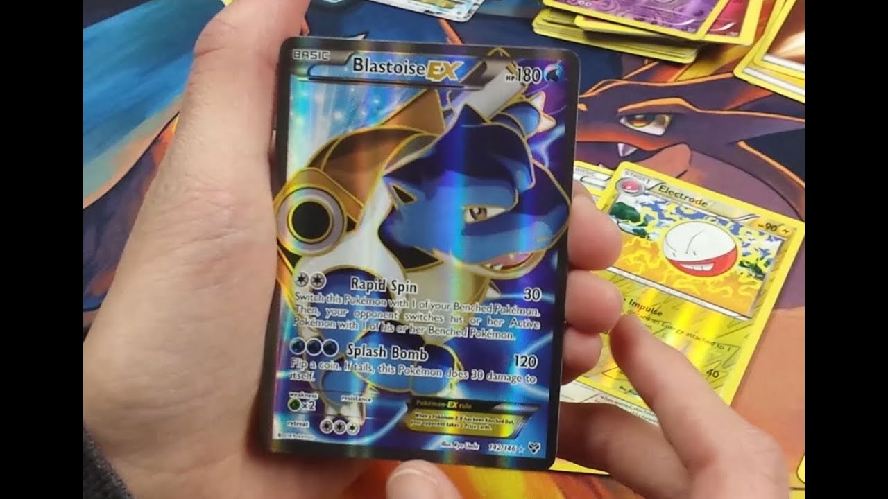 Blastoise EX Full Art Pull - YouTube - Blastoise EX Full Art Pull - YouTube