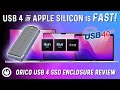 USB 4 vs Apple M1 Max - how FAST?   Featuring Orico USB 4.0 NVMe SSD enclosure