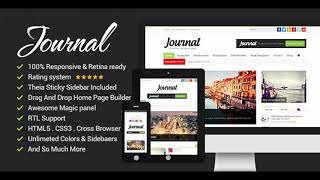 News Journal - News Magazine Newspaper | Themeforest Website Templates and Themes