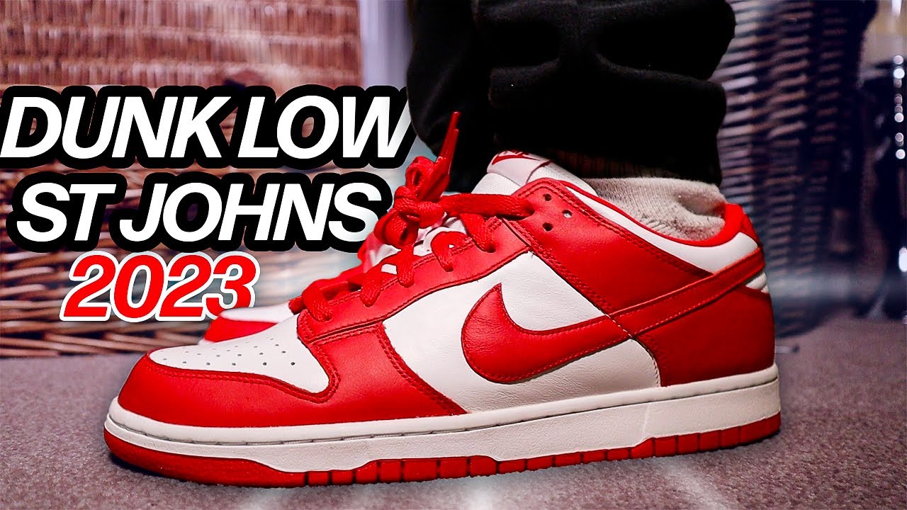 Nike Dunk Low St John's 2023 BACK From The Dead