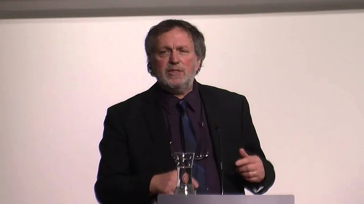 "In an Instant" Peter Stein talking at the opening...