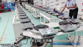 Heavy Duty Guide Ring Conveyor Line, Heavy Duty Ring Guide Circulation Line