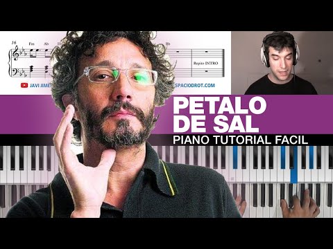 🎹 Como tocar PETALO DE SAL de Fito Paez [TUTORIAL FÁCIL] 🎼 Partitura  GRATIS! - YouTube