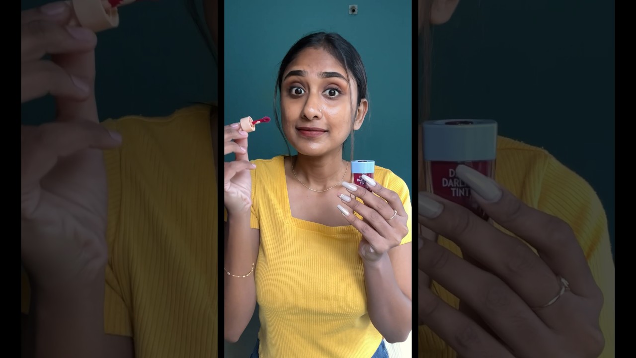 *Lip & Cheek tint 💋*ETUDE HOUSE Dear Darling Water Gel Lip&CheekTintLipstickRD306