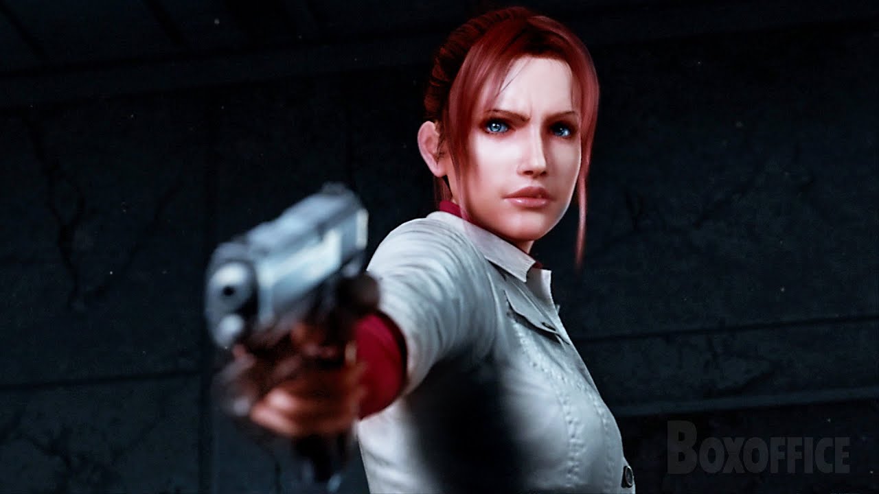 [Resident Evil: Degeneration :Claire ＋α] Claire Redfield vs. zombis | Resident Evil: Degeneración | Clip en