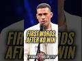 David Benavidez FIRST WORDS after knocking out Zurdo!