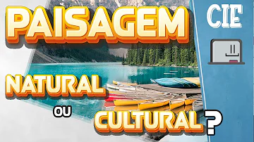 O que é uma paisagem natural Brainly?