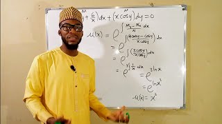 How To Solve Almost Exact Differential Equation