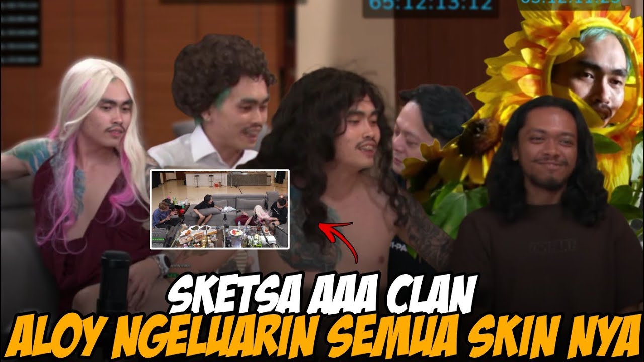 ALOY NGELUARIN SEMUA SKIN NYA DI SKETSAAA🤣 #kingaloy #aloy #marapthon3 