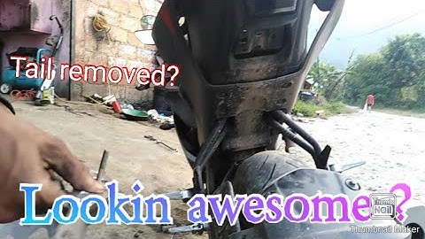 R15 V3 TAIL MODIFICATION ||| TAIL TIDY INSTALLED|||