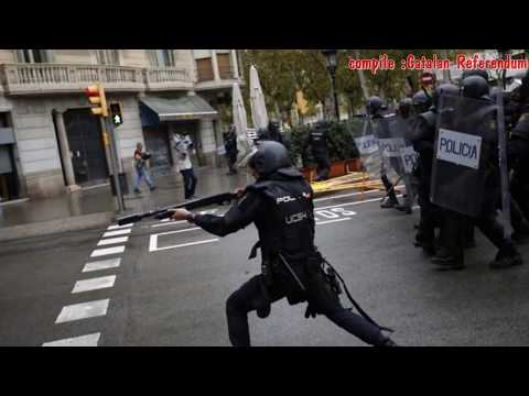 NEWS Catalan Referendum - Catalan independence referendum in chaos as police clash with voters