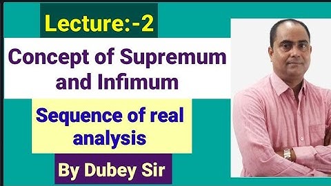 #Sequence#IowerAndUpperBound#ConceptOfSupremAndInfimum#CSIRNET#GATE#IITJAM#DkMathTutorial#DubeySir