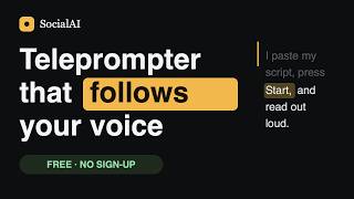 Information Free Online Teleprompter That Follows Your Voice (No Sign-Up) Guide