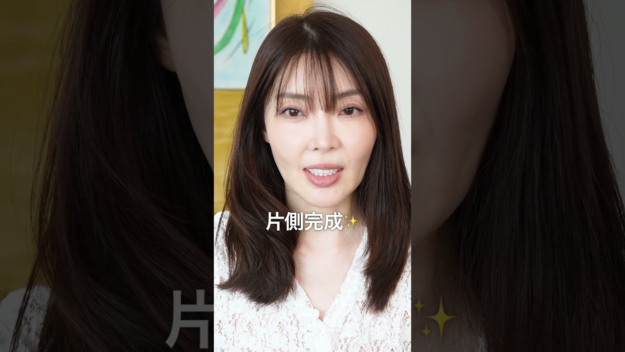 【ヘアアレンジ】毎朝カンタン❣️大野真理子流・上品巻き髪の作り方✨【セミロング】
